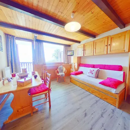 Cosy Les Saisies Pour 4 Pers. Avec Balcon - Fr-1-594-196 Appartement